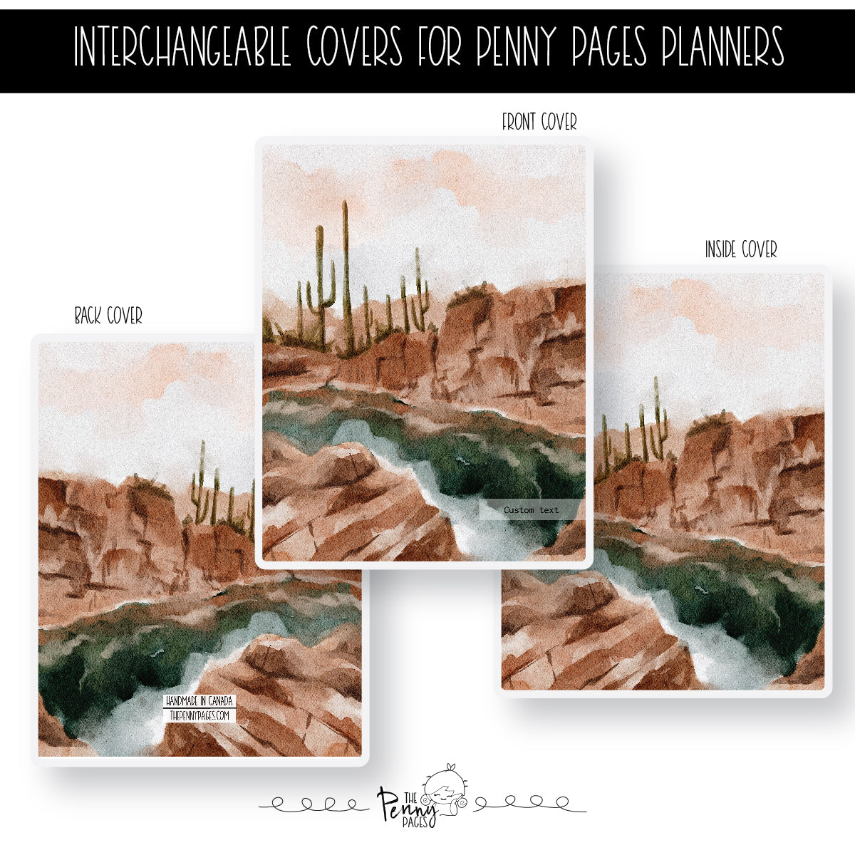 Watercolor Desert River - A LA CARTE cover