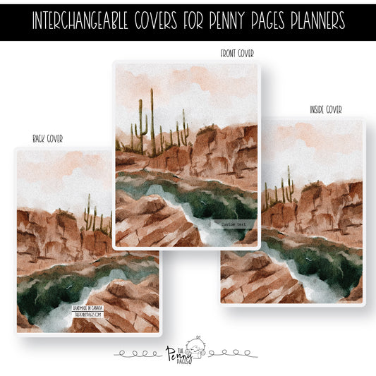 Watercolor Desert River - A LA CARTE cover
