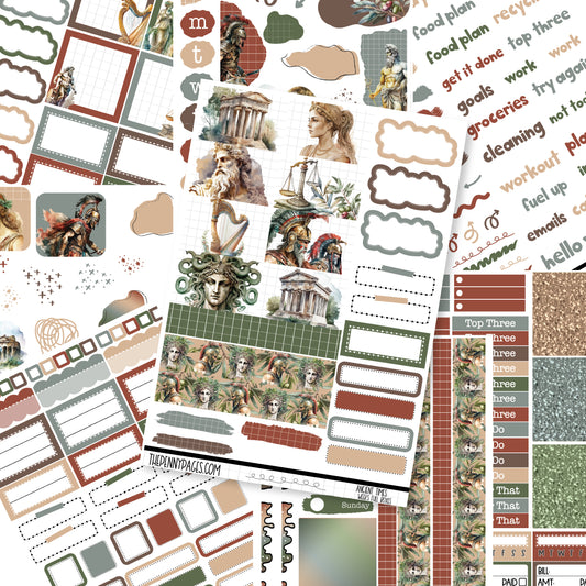 Ancient Times - Weeks vertical weekly kit