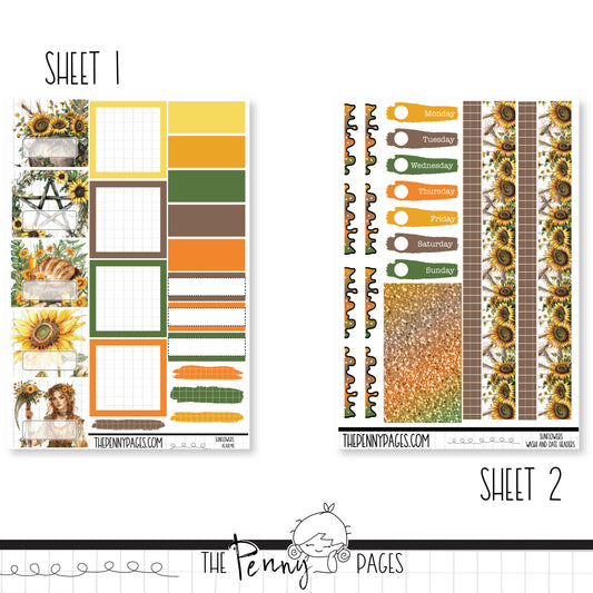 Sunflowers - Pentrix weekly kit