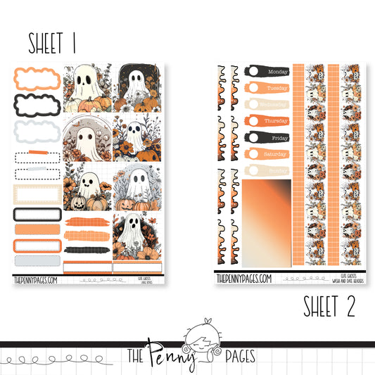 Cute Halloween  - B6 vertical weekly kit