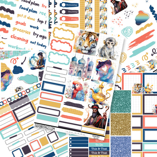 Arabian Nights  - B6 vertical weekly kit