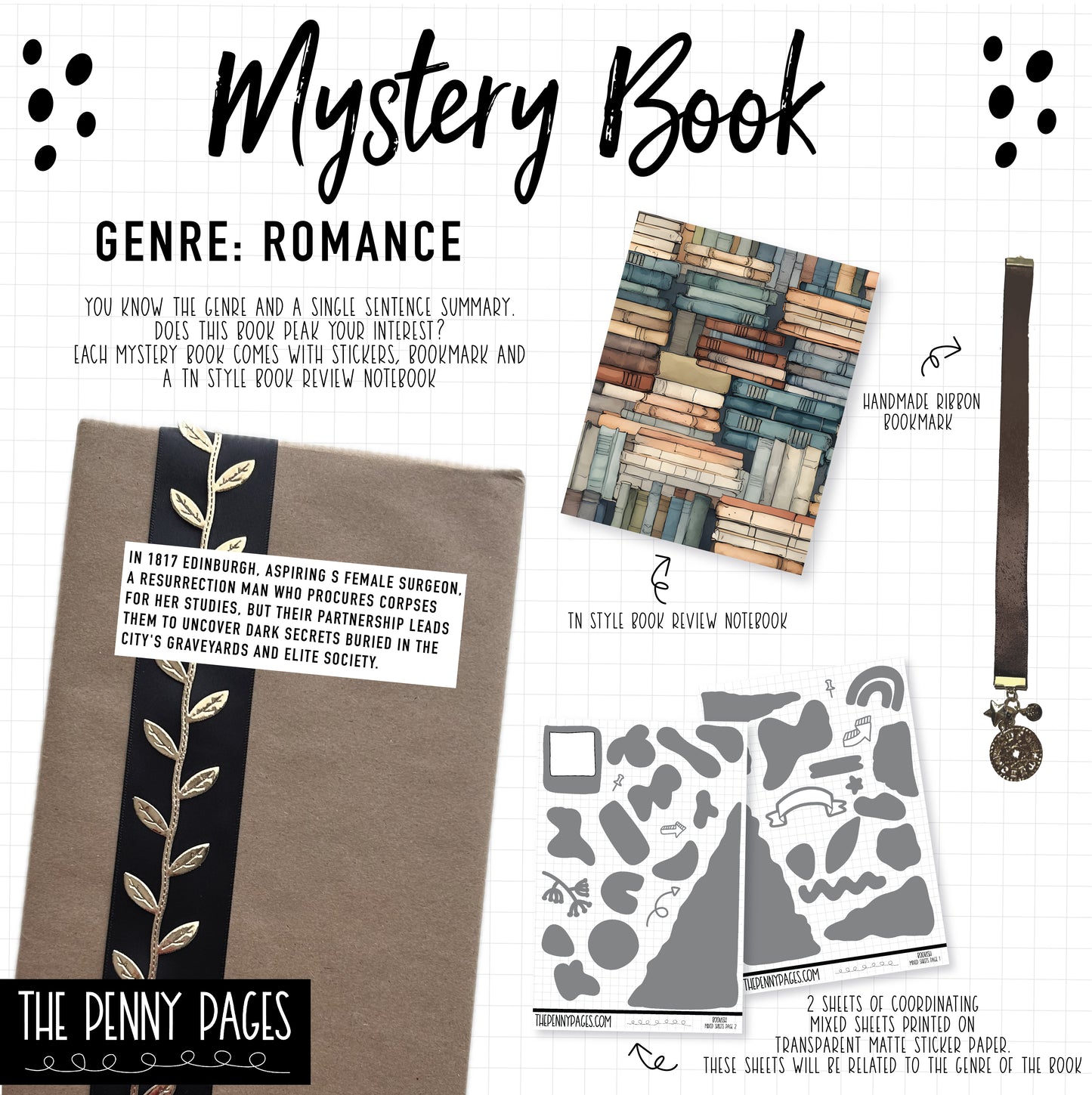 Mystery book - Genre : Romance