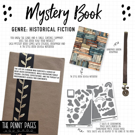 Mystery book - Genre : Historical fiction