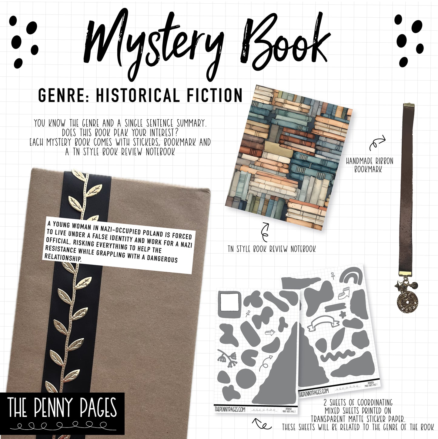 Mystery book - Genre : Historical fiction