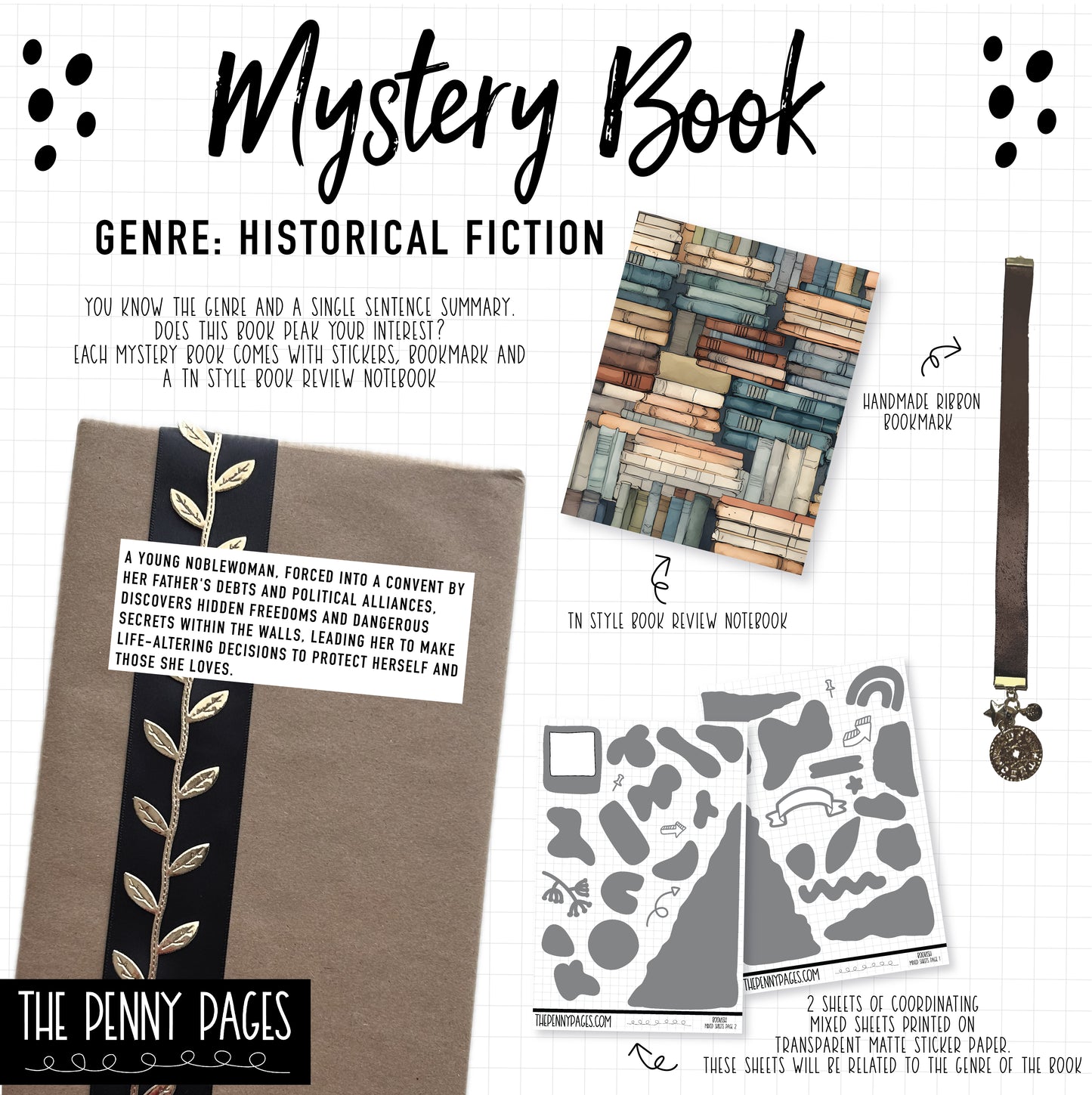 Mystery book - Genre : Historical fiction