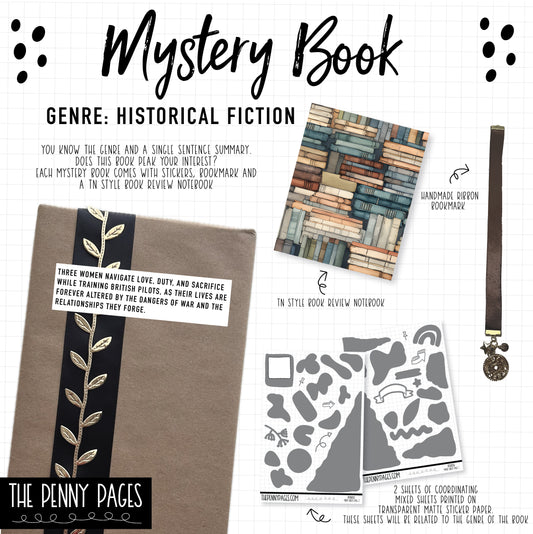 Mystery book - Genre : Historical fiction