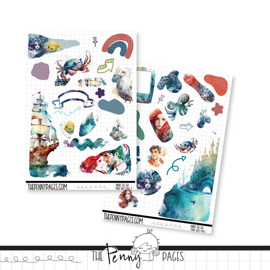Mixed Journal Pages - Under the sea