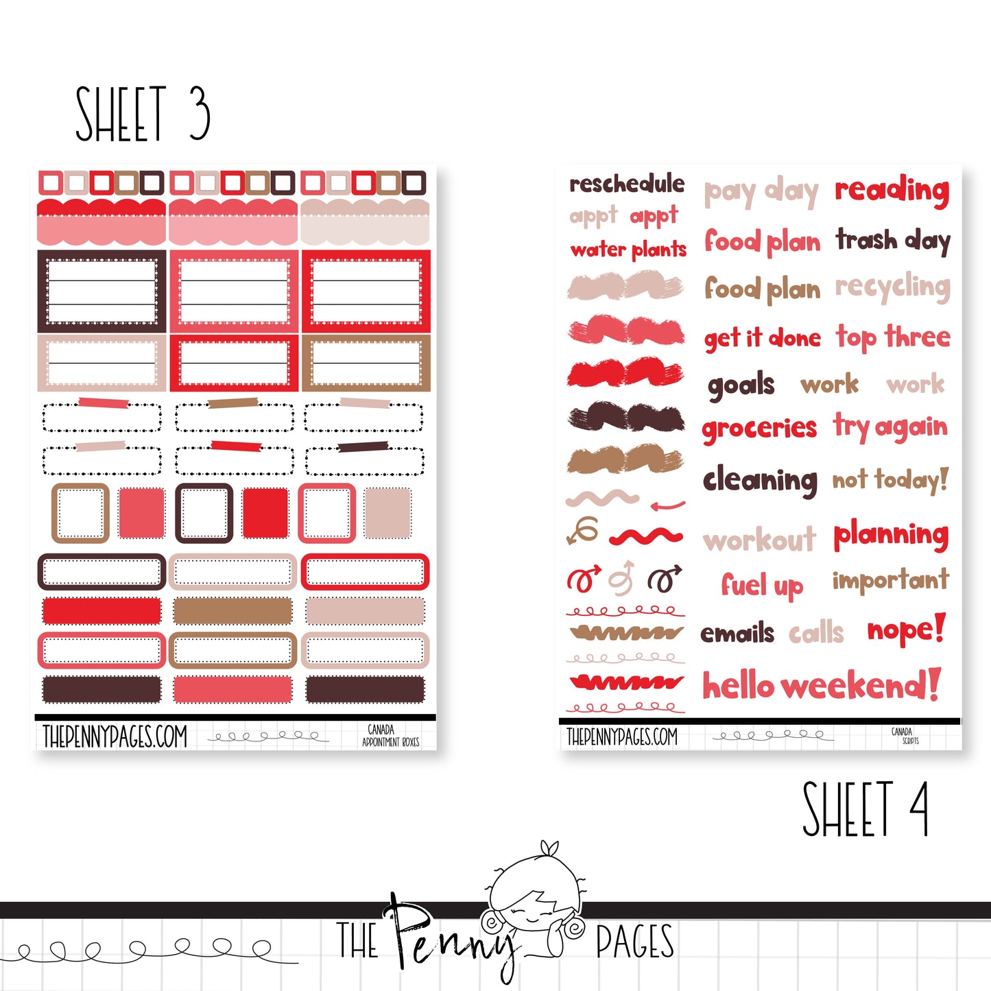 Canada - A5 weekly ( 1.3")