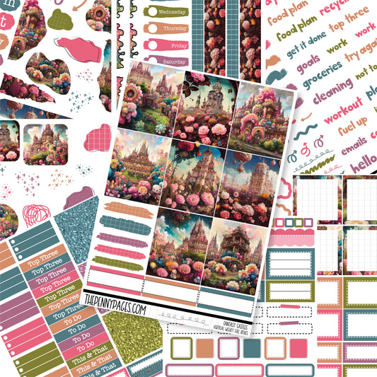 Fantasy Castles - A5 weekly ( 1.3")