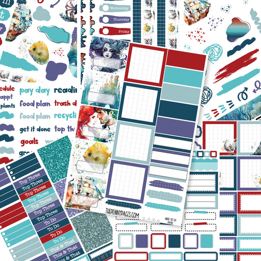 Under the sea - Pentrix weekly kit