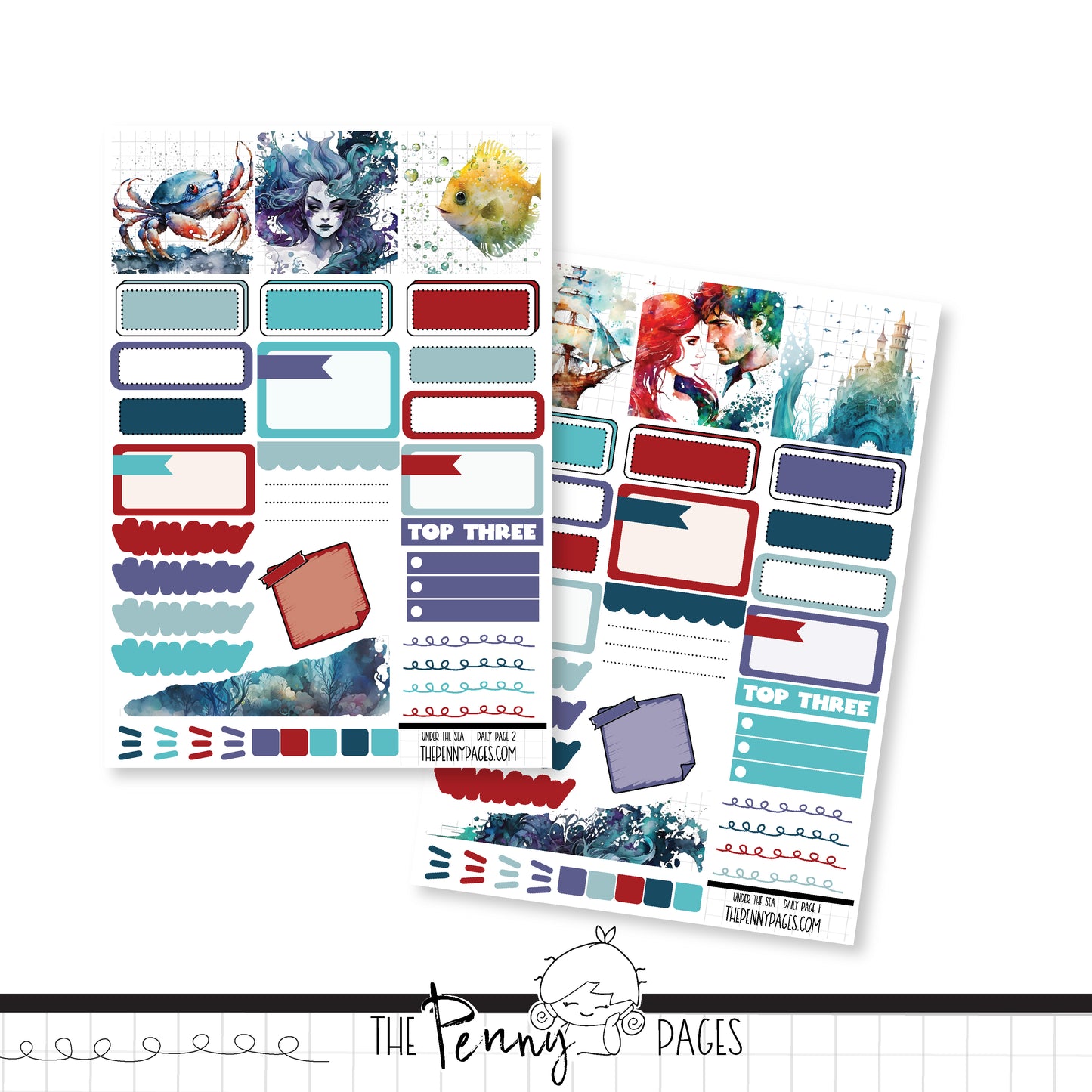 Under the sea  - Daily Pages