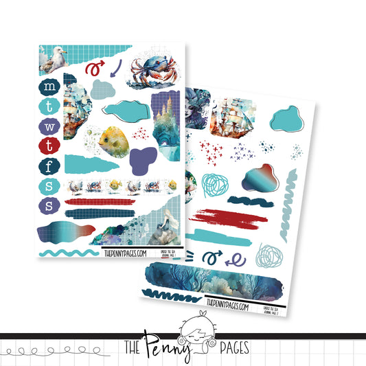 Under the sea - Journaling Kit