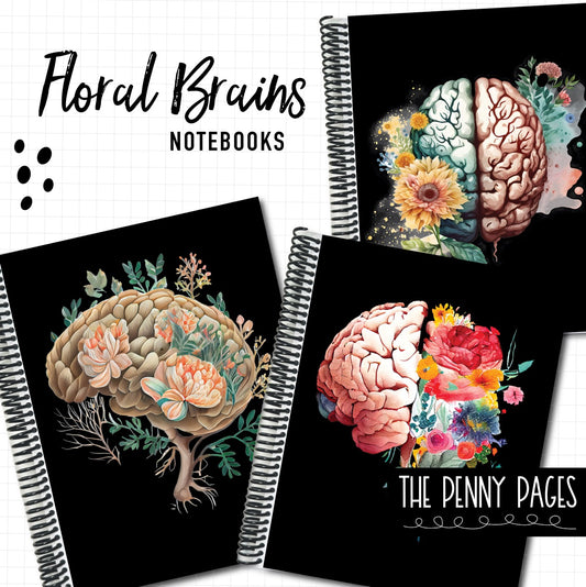 Floral Brains - Notebooks