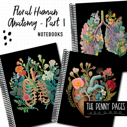 Floral Human Anatomy - Part 1 - Notebooks