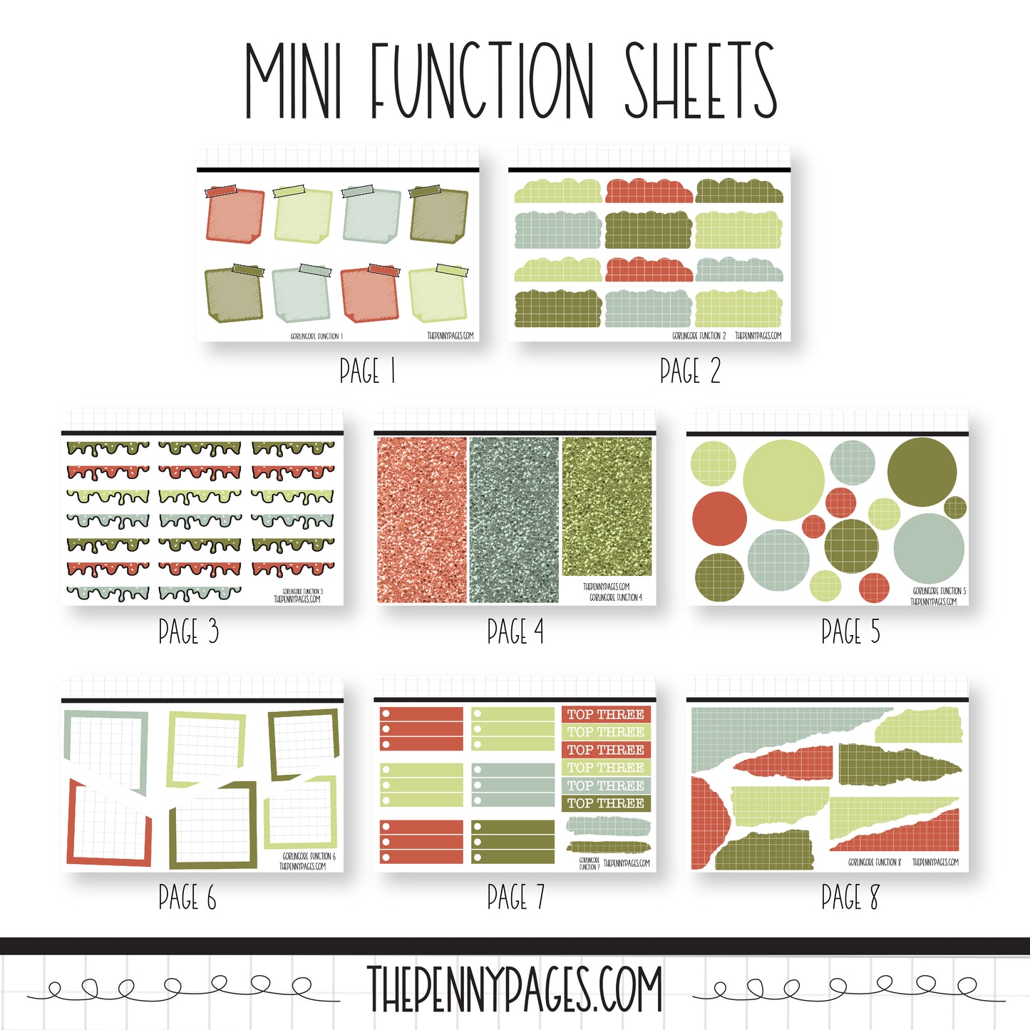 Goblincore - Mini Sheets