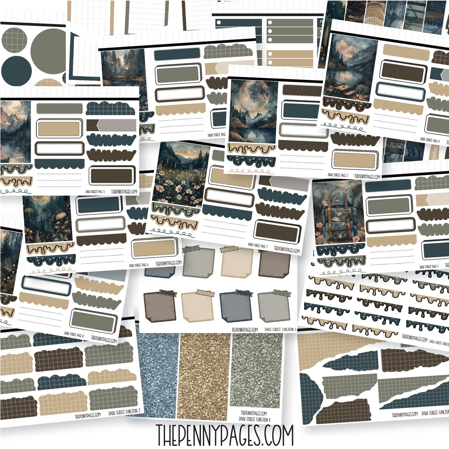 Dark Forests - Mini Sheets