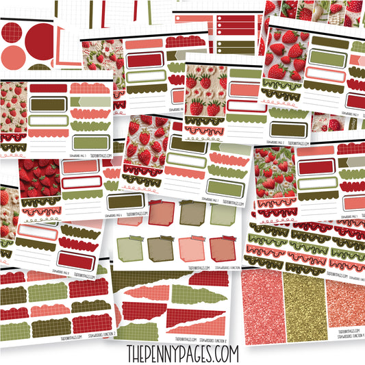 Strawberries - Mini Sheets