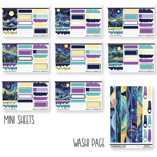 Rainbow Nights - Mini Sheets