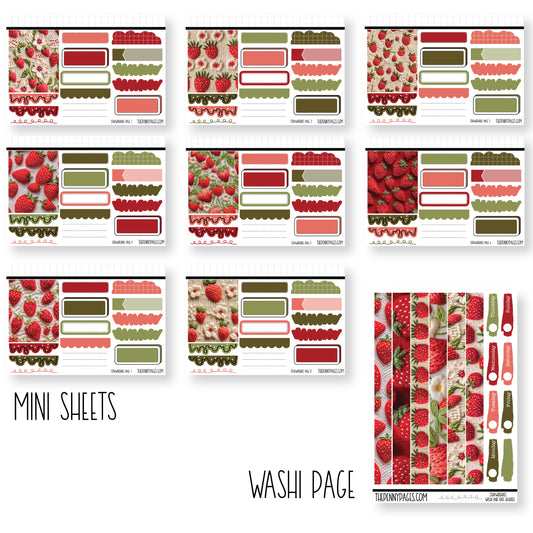 Strawberries - Mini Sheets