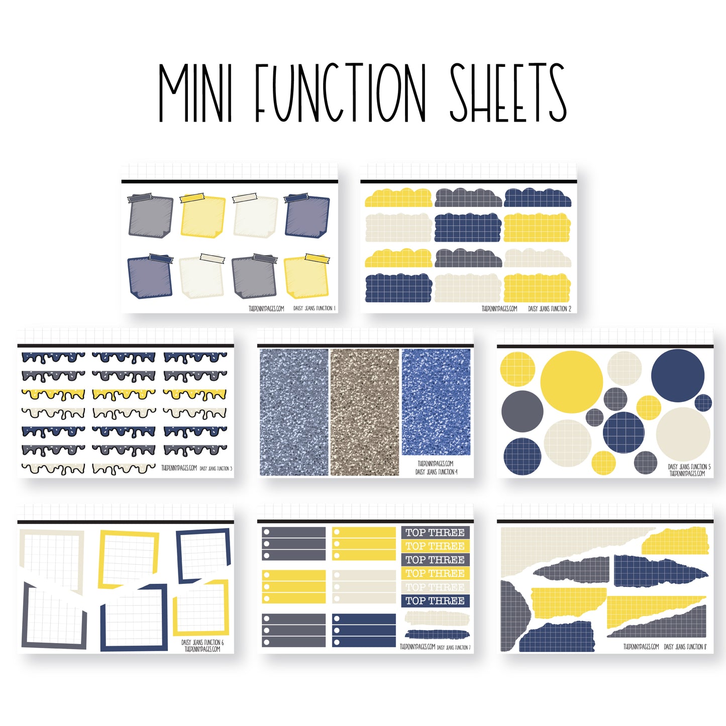 Daisy Jeans - Mini Sheets