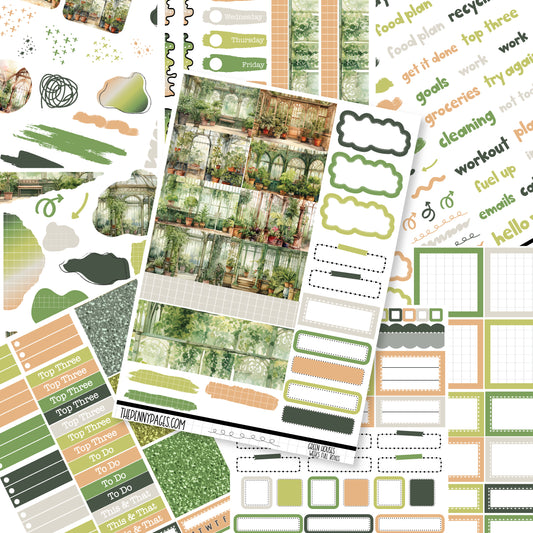 Greenhouses - Weeks vertical weekly kit