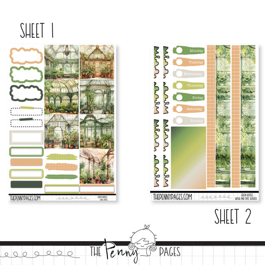 Greenhouses  - B6 vertical weekly kit