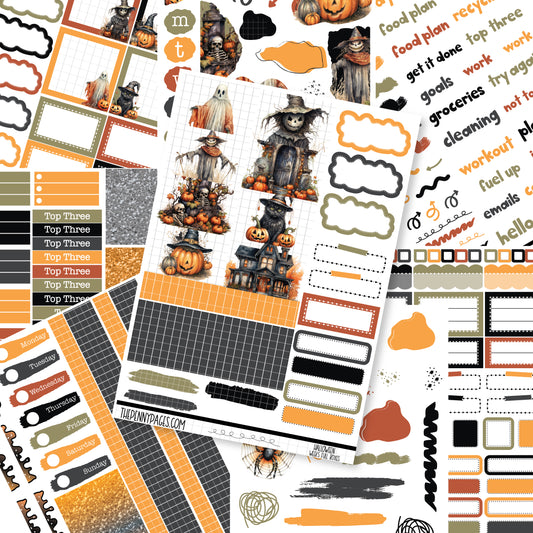 Halloween - Weeks vertical weekly kit