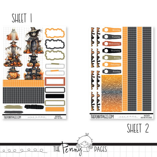 Halloween - Weeks vertical weekly kit