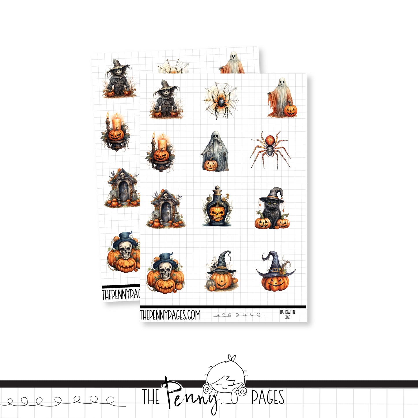 Halloween - Deco sheet