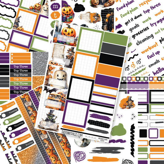 halloween school - Pentrix weekly kit