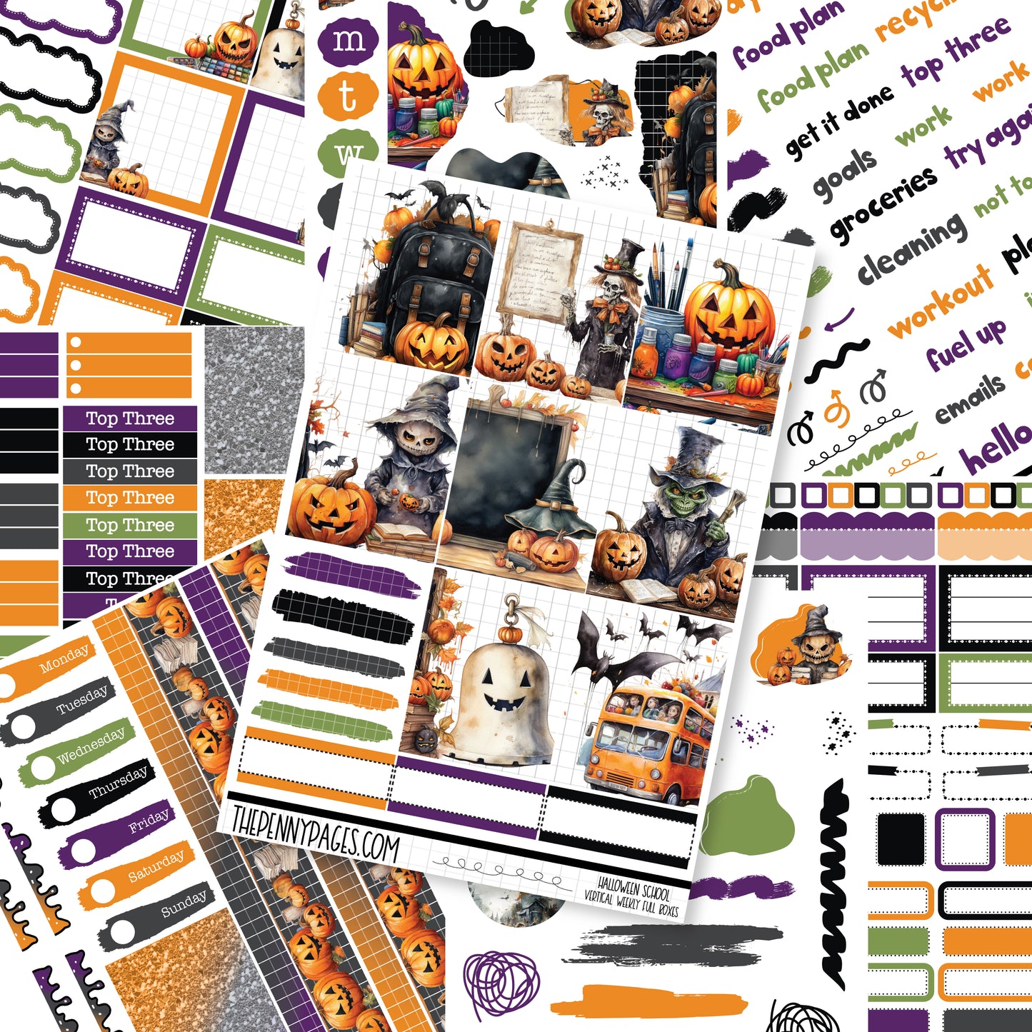 Halloween School - Standard Vertical