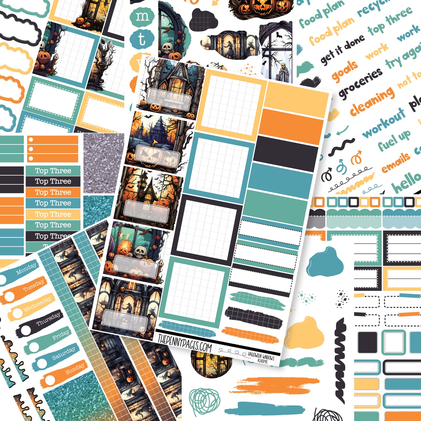 Halloween Windows - Pentrix weekly kit