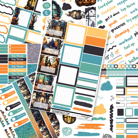 Halloween Windows - Pentrix weekly kit