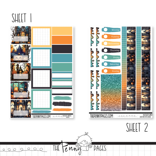 Halloween Windows - Pentrix weekly kit