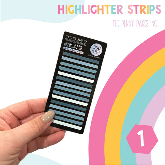 Highlighter Strips