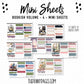 Mini Sheets - Volume 4 - Bookish