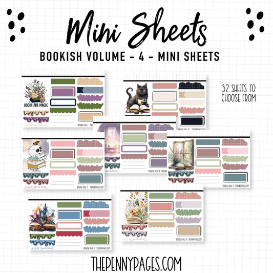 Mini Sheets - Volume 4 - Bookish