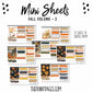 Mini Sheets - Volume 2 - Fall Theme