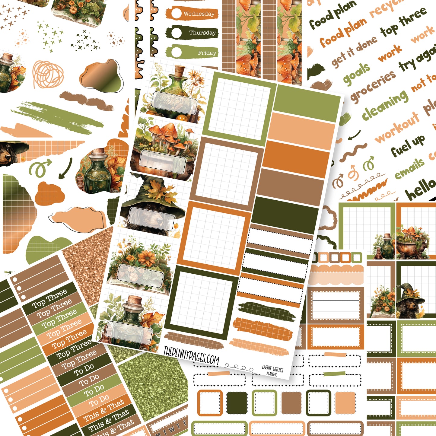 Earthy Potions - Pentrix weekly kit