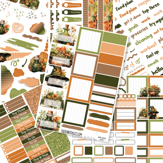 Earthy Potions - Pentrix weekly kit