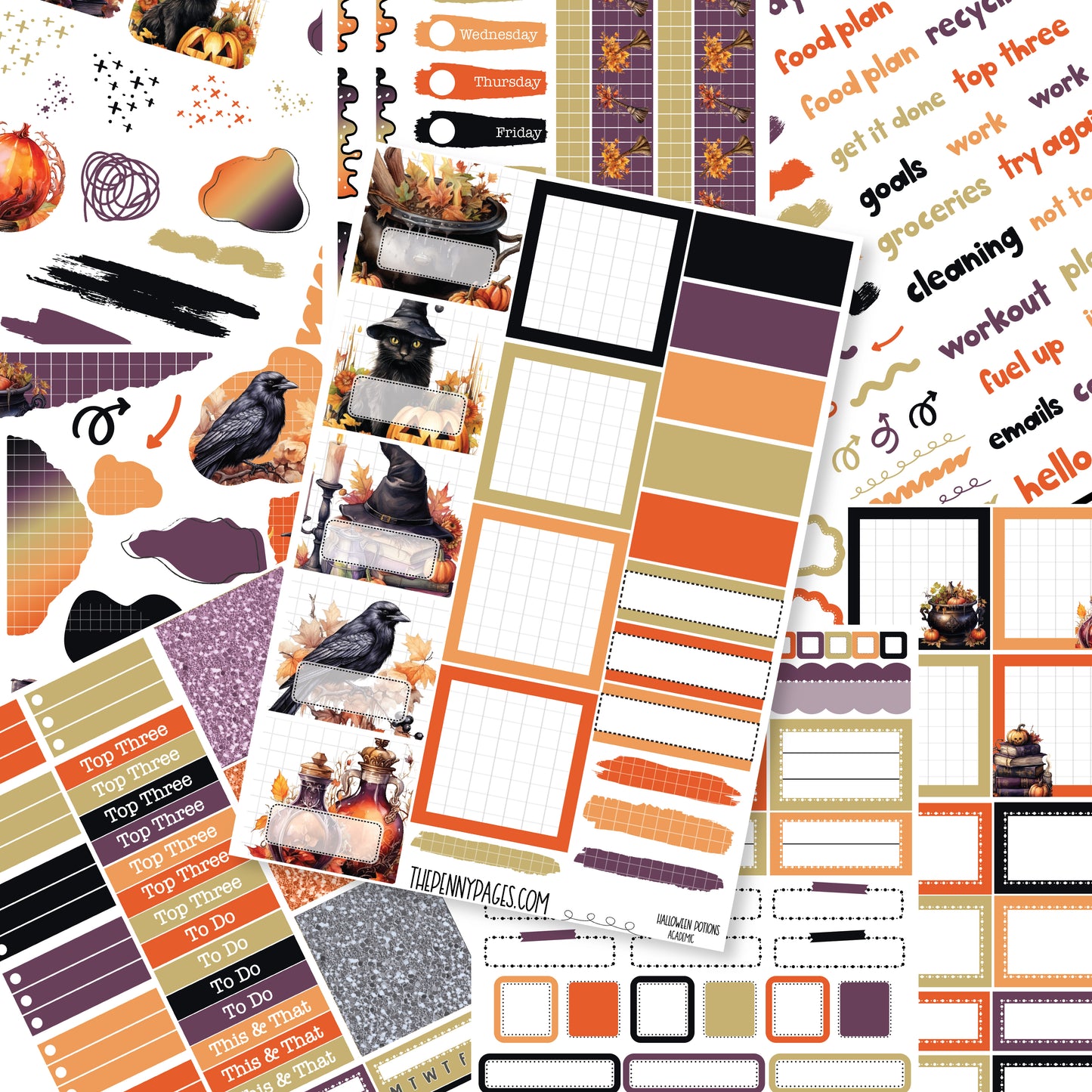 Halloween Potions - Pentrix weekly kit