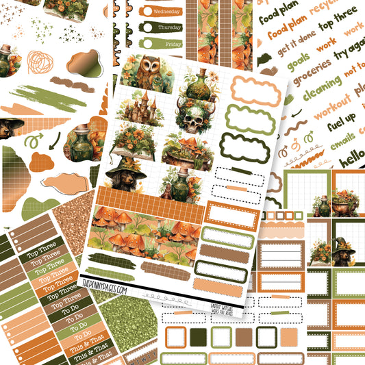 Earthy Potions - Weeks vertical weekly kit