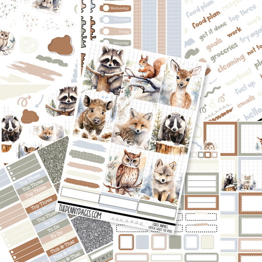 Forest Animals - Standard Vertical / A5W or A5