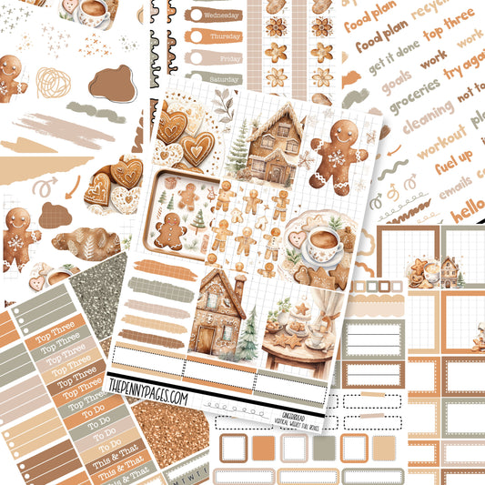 Gingerbread - A5 weekly ( 1.3")