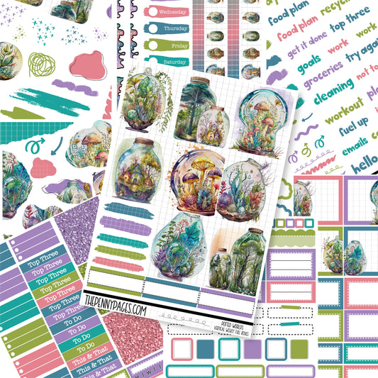 Potted Worlds - A5 weekly ( 1.3")