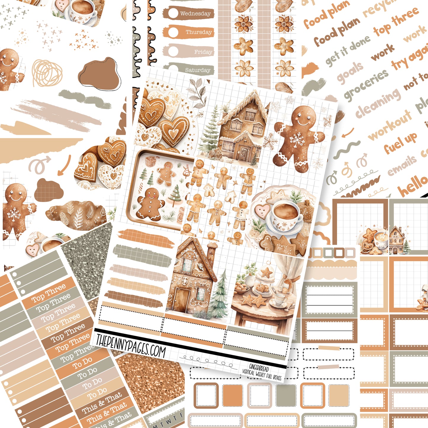 Gingerbread - Standard Vertical