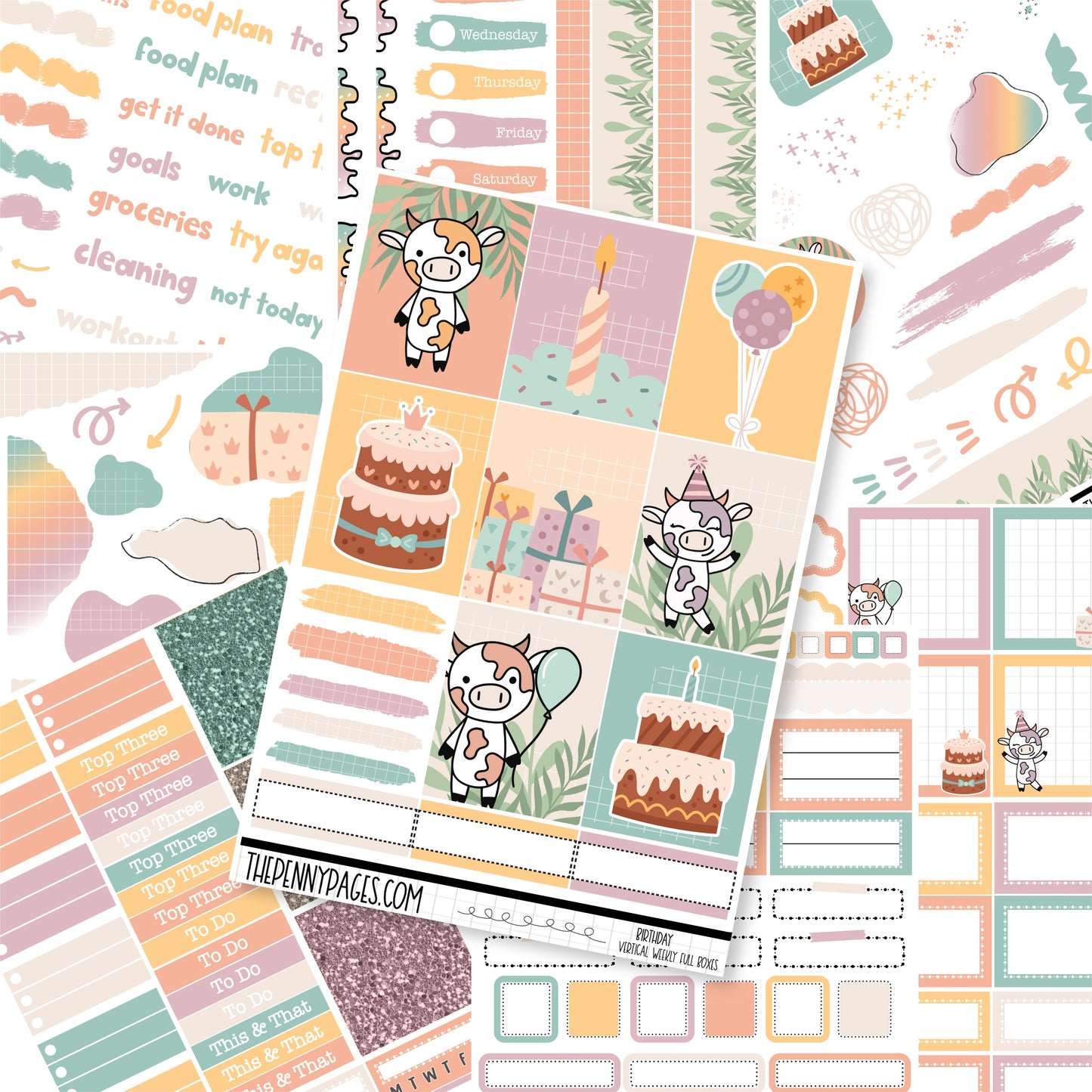 Millie birthday - A5 weekly ( 1.3")