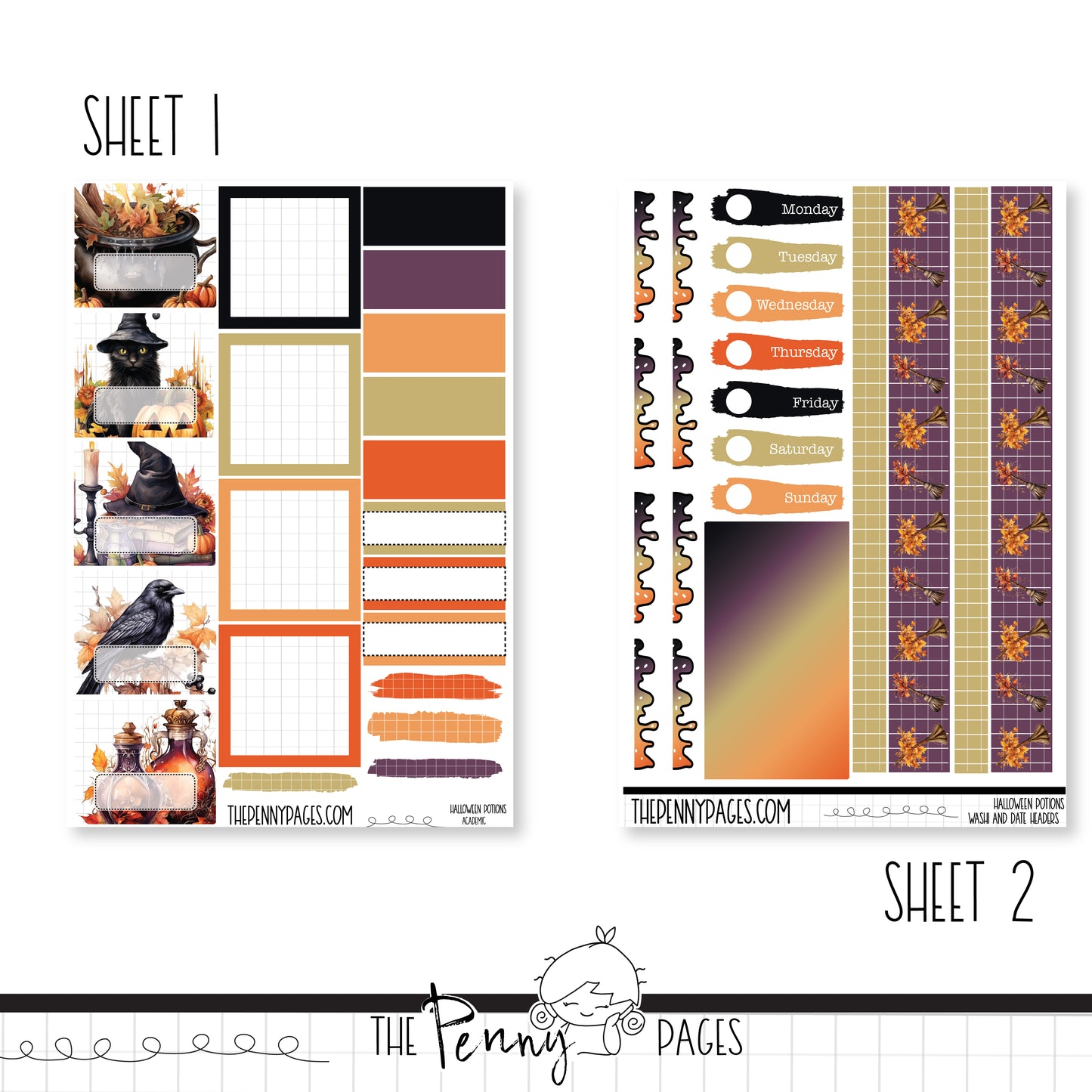 Halloween Potions - Pentrix weekly kit