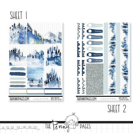 Winter Landscapes - Standard Vertical